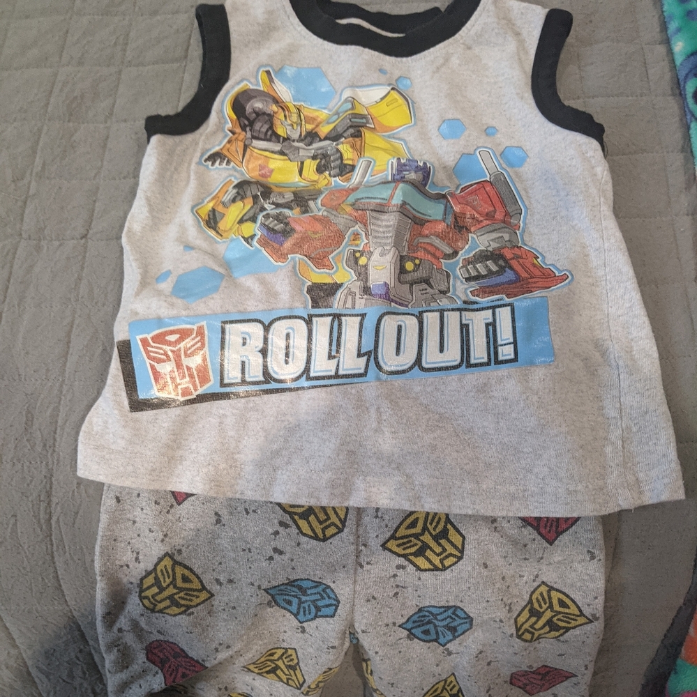 Kids transformers matching set